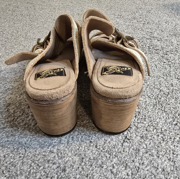 Freebird by Steven Caprice Sandals Snake Animal Print Leather Size 9 - Picture 5 of 8